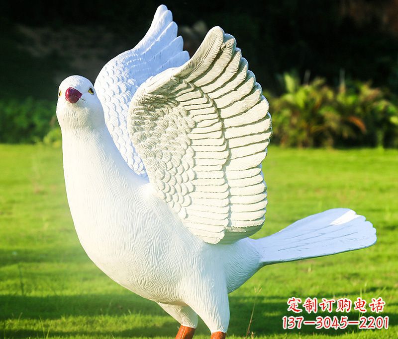 重庆写真雕塑和平鸽
