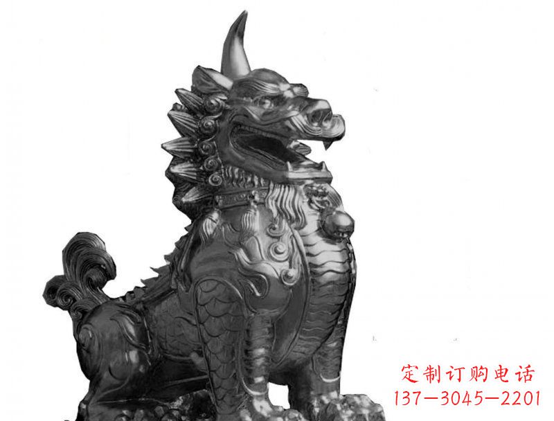重庆獬豸法院景观铜雕