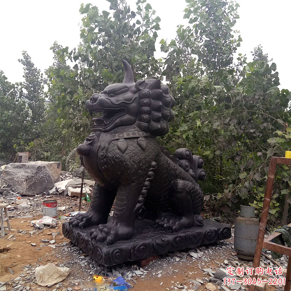 重庆獬豸铸铜雕塑