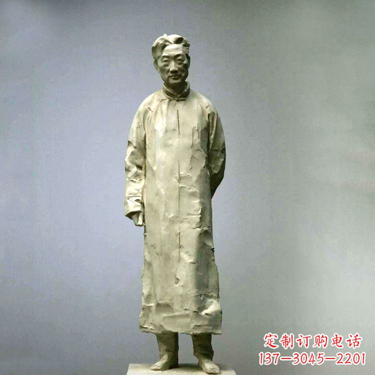 重庆徐悲鸿雕塑像石雕历史名人雕像