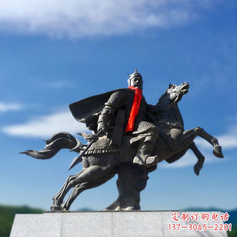 重庆薛仁贵西征雕塑-唐初著名将领中国历史名人雕像
