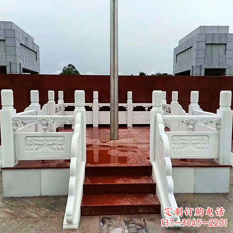 重庆学校石雕升旗台