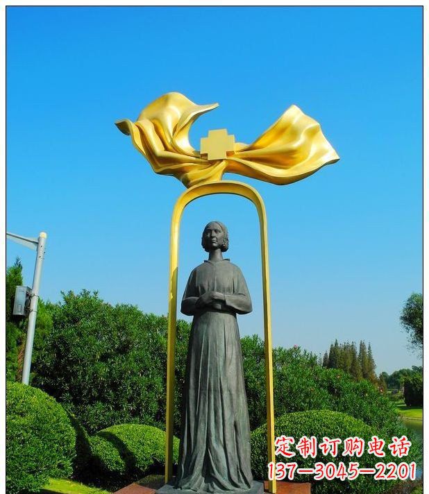 重庆医院南丁格尔名人铜雕