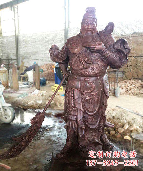 重庆义薄云天关公像