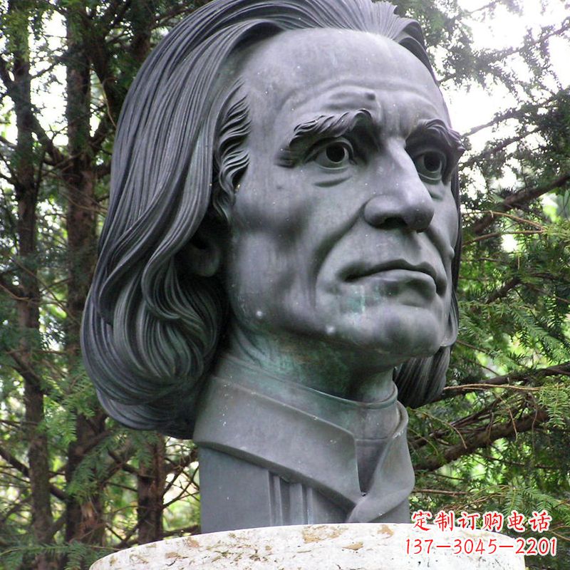 重庆英国著名外科医生利斯特铜雕头像雕塑