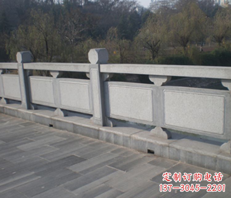 重庆园林仿古石栏板景观石雕 (7)
