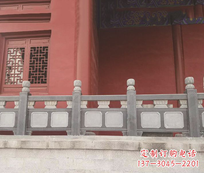 重庆园林仿古石栏板景观石雕 (8)