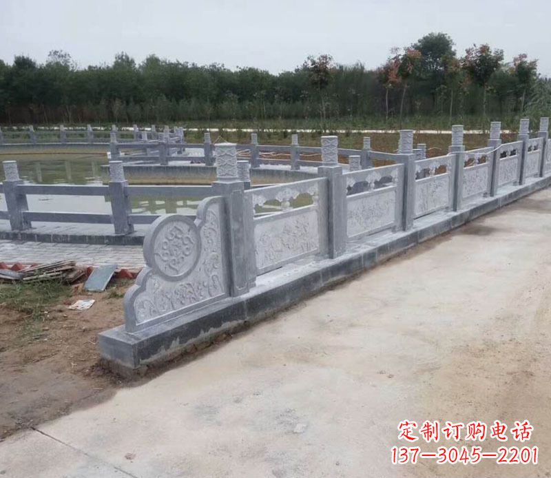 重庆园林仿古石栏板景观石雕 (11)