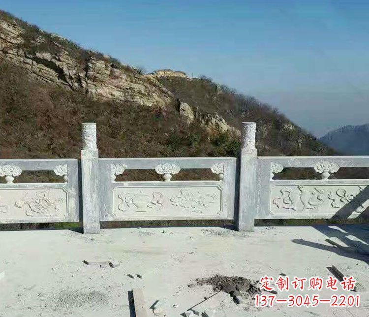 重庆园林仿古石栏板景观石雕_2 (3)