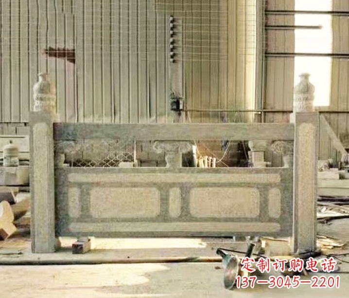 重庆园林仿古石栏板景观石雕_2 (2)