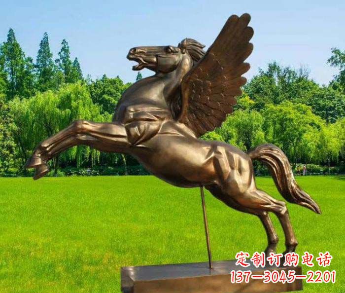 重庆园林飞马铜雕