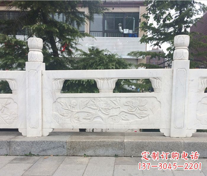 重庆园林景观大理石浮雕栏板 (2)