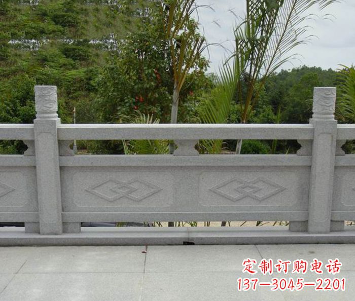 重庆园林景观大理石栏板雕塑 (3)