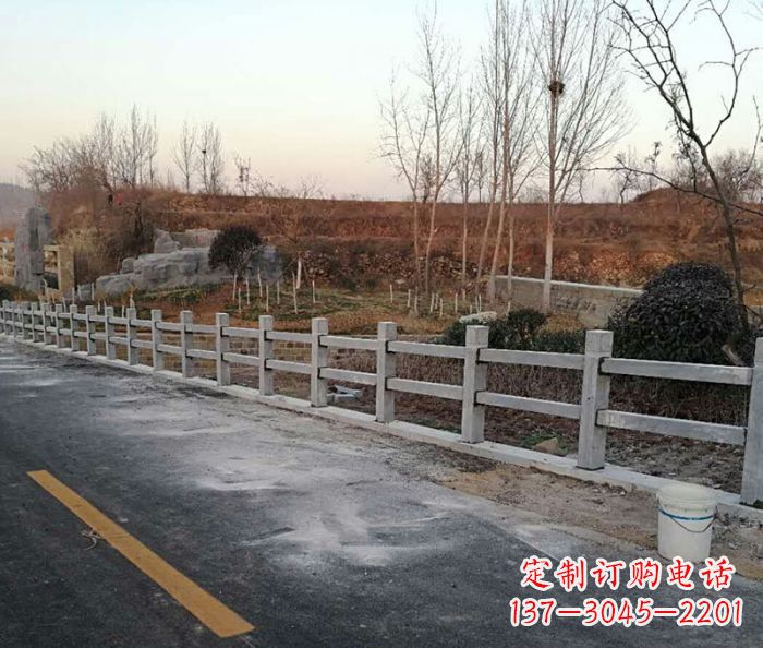 重庆园林景观大理石栏杆石雕 (2)
