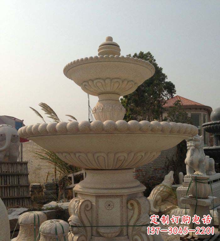重庆园林景观大型喷泉石雕