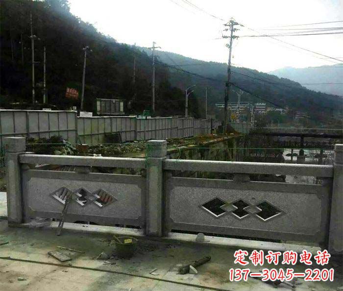 重庆园林景观仿古石浮雕栏板 (2)