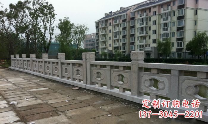 重庆园林景观真山桥石雕栏板 (3)