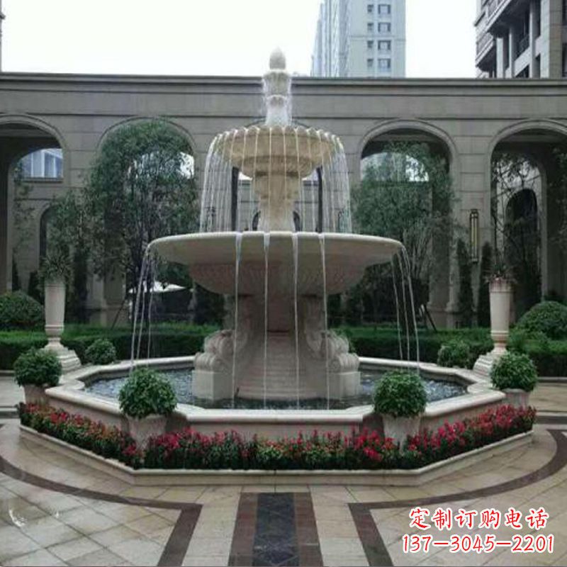 重庆园林石雕喷泉雕塑