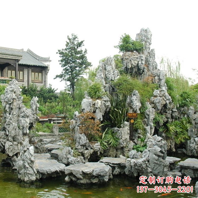 重庆园林庭院奇石假山