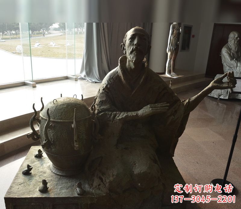 重庆张衡铜雕