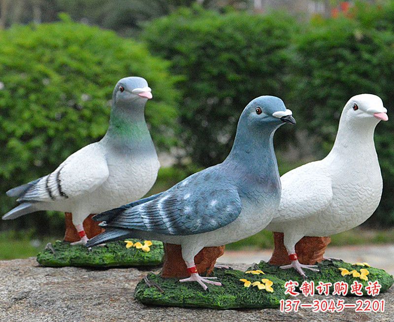 重庆长春和平鸽雕塑