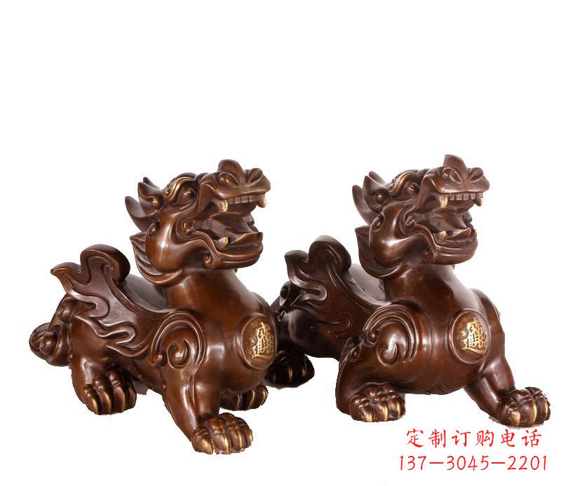 重庆招财进宝貔貅铜雕