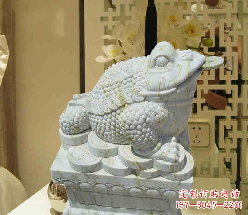 重庆招财神兽金蟾石雕
