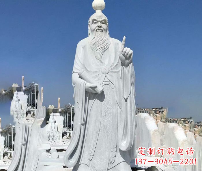 重庆中国春秋时代思想家老子石雕