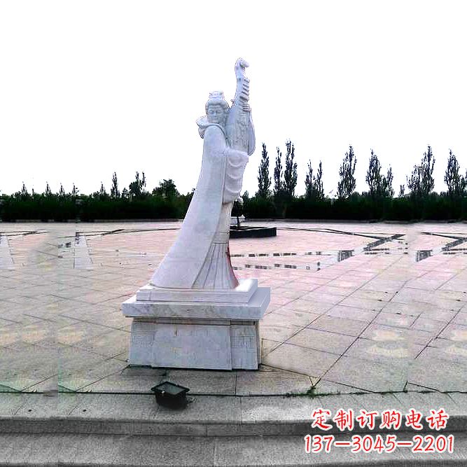 重庆中国古代四大美女之王昭君广场石雕塑