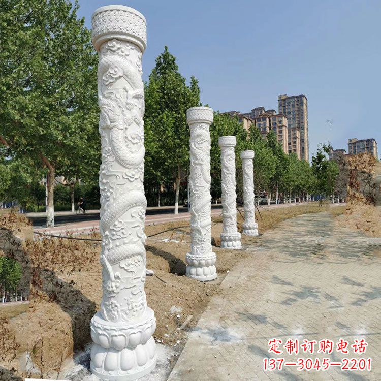 重庆中国龙柱雕刻