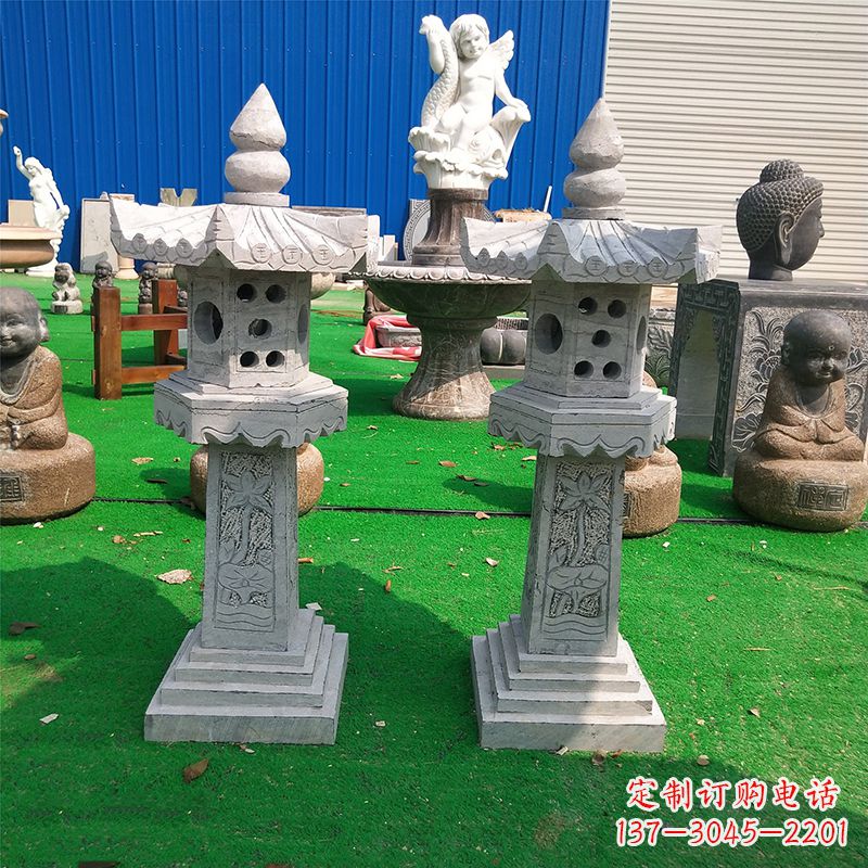 重庆中式大理石灯笼