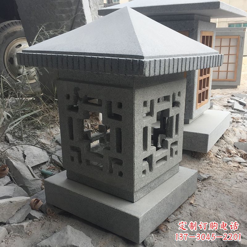 重庆中式现代石灯笼