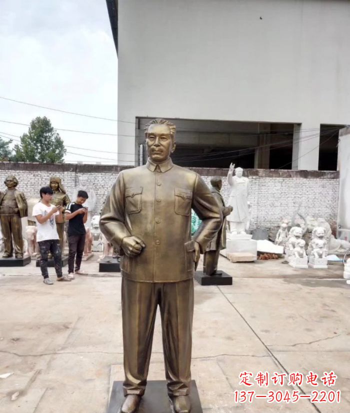 重庆周恩来铜雕 (3)
