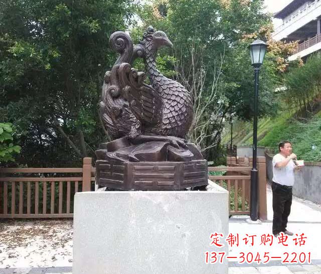 重庆朱雀神兽雕塑