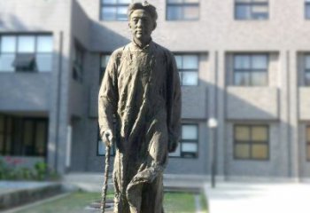 重庆校园名人徐悲鸿雕塑