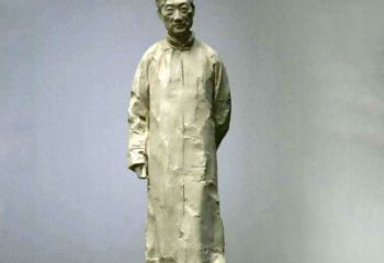重庆徐悲鸿雕塑像石雕历史名人雕像