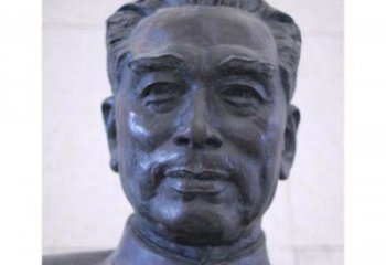 重庆周恩来头像铜雕