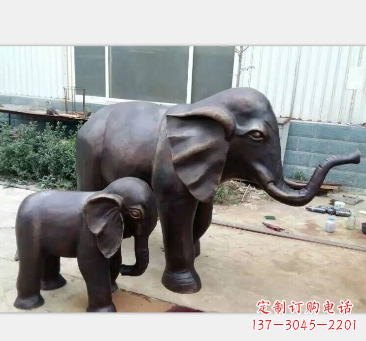 重庆铸铜公园大象雕塑