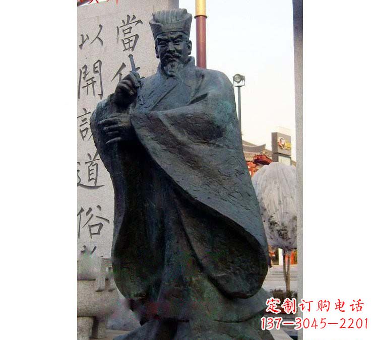 重庆铸铜古代名人颜真卿