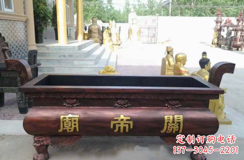 重庆铸铜关帝庙香炉