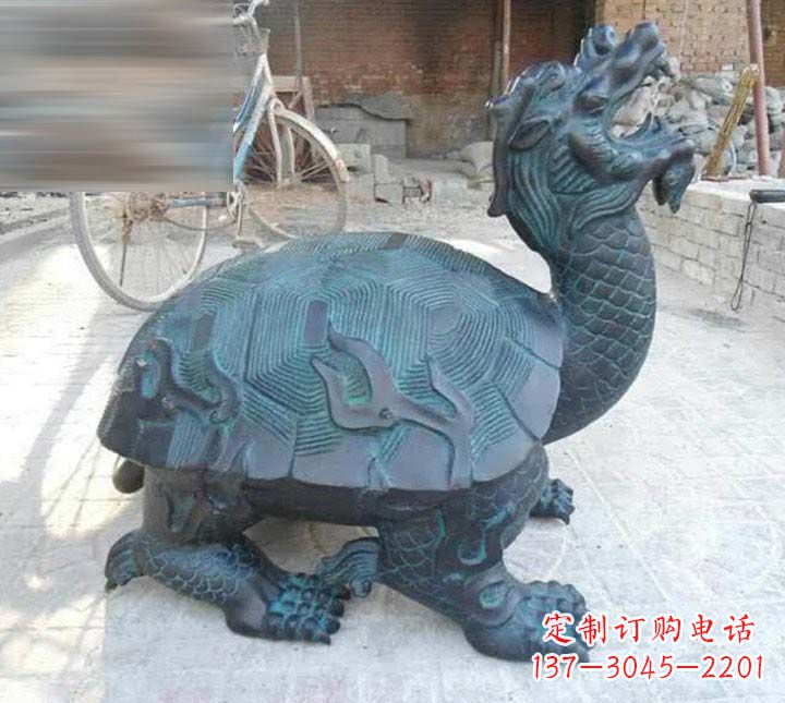 重庆铸铜龙龟雕塑222