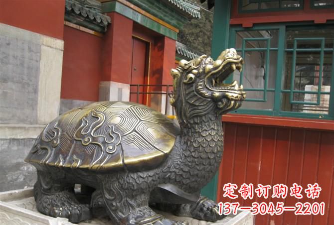 重庆铸铜龙龟雕塑
