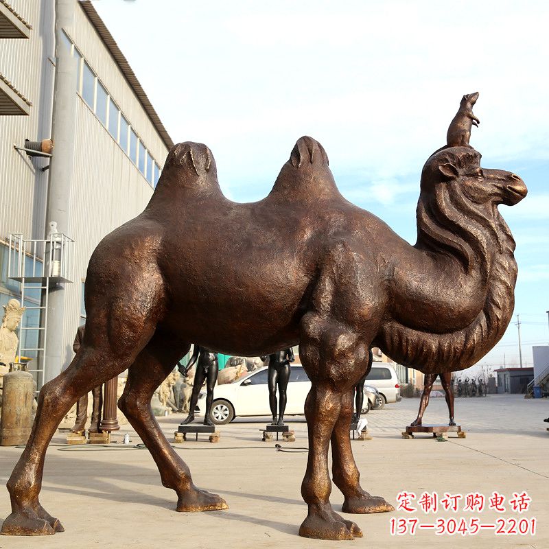 重庆铸铜骆驼雕塑