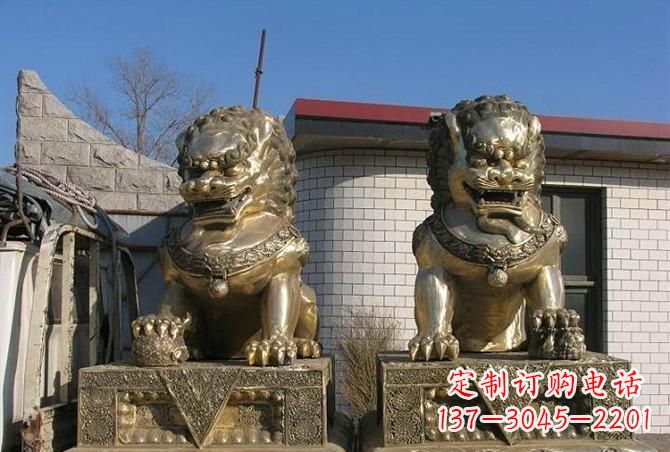 重庆铸铜狮子雕塑