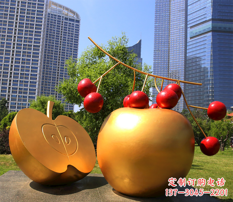 重庆户外水果雕塑