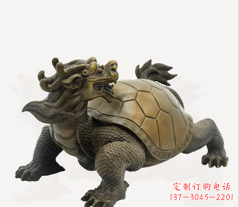 重庆招财龙龟铜雕